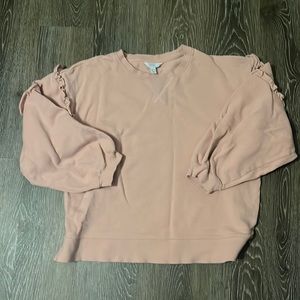 2 for $8 sale**Ruffled Sweatshirt